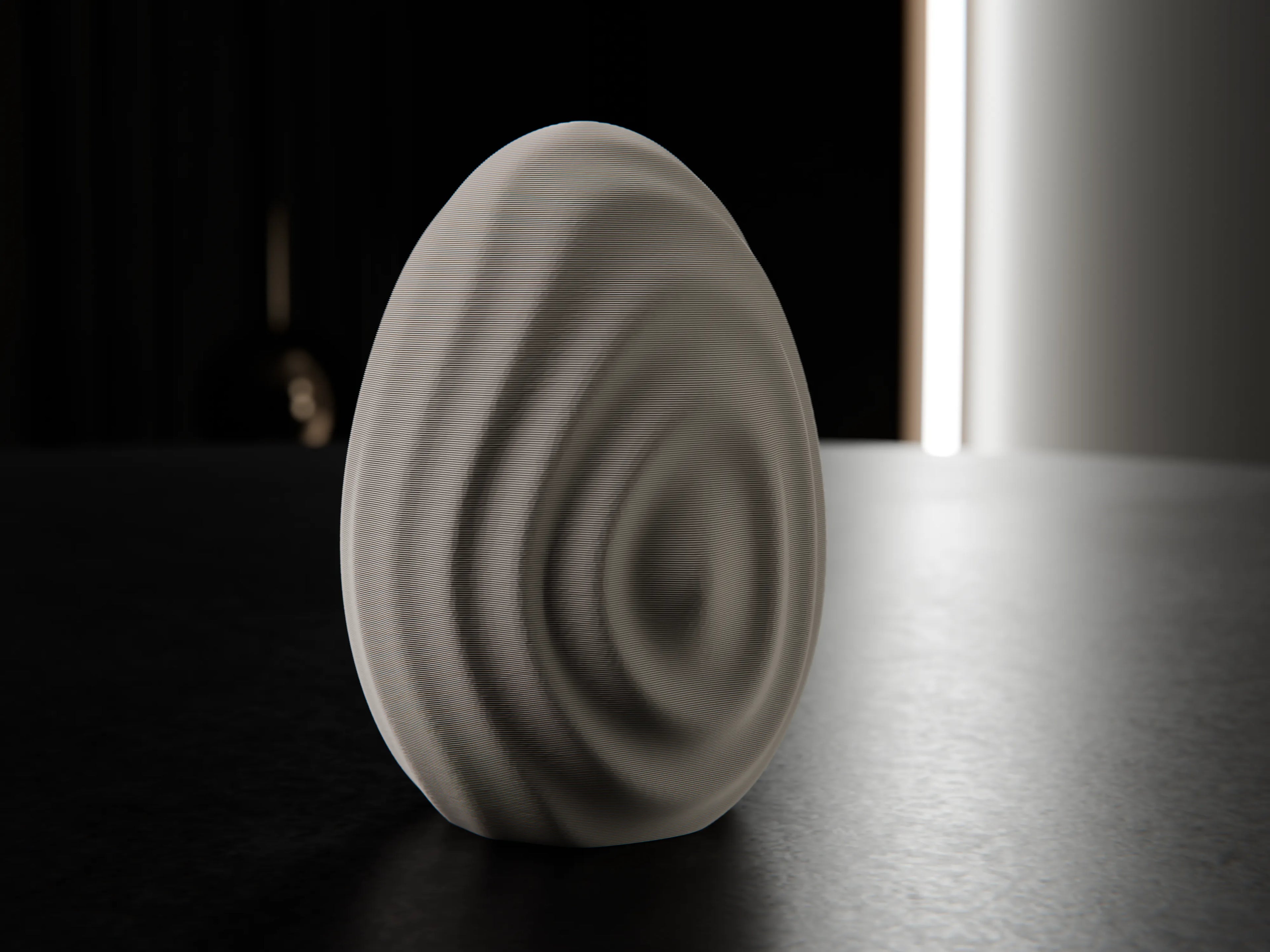 Figurki Dekoracyjne – Zestaw jajek wielkanocnych (Loop, Ripple, Spiral)