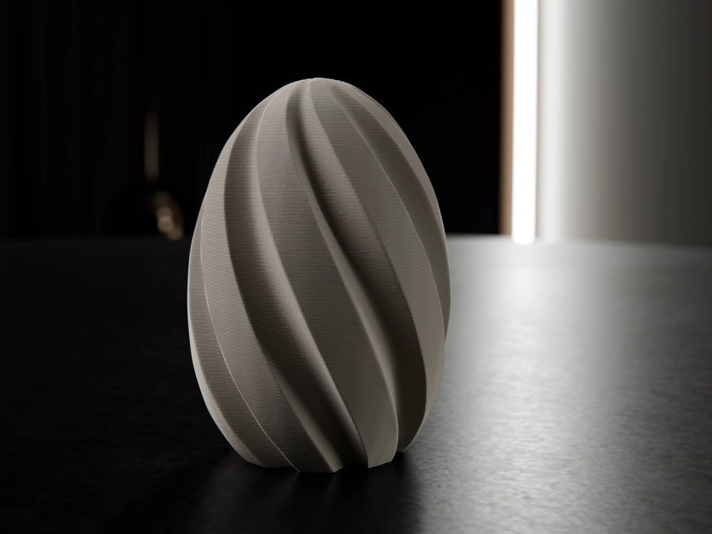 Figurki Dekoracyjne – Zestaw jajek wielkanocnych (Loop, Ripple, Spiral)