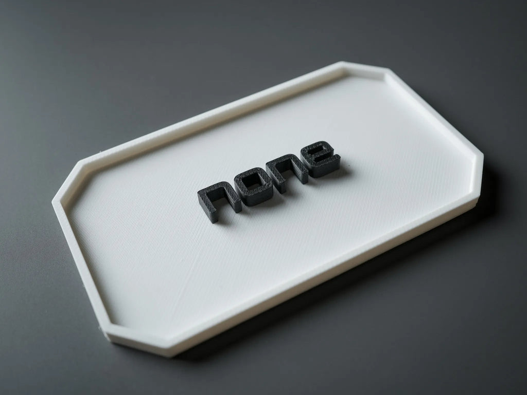 Personalizowana tabliczka 3D z własnym napisem – druk 3D | Wybór kształtu i wzoru