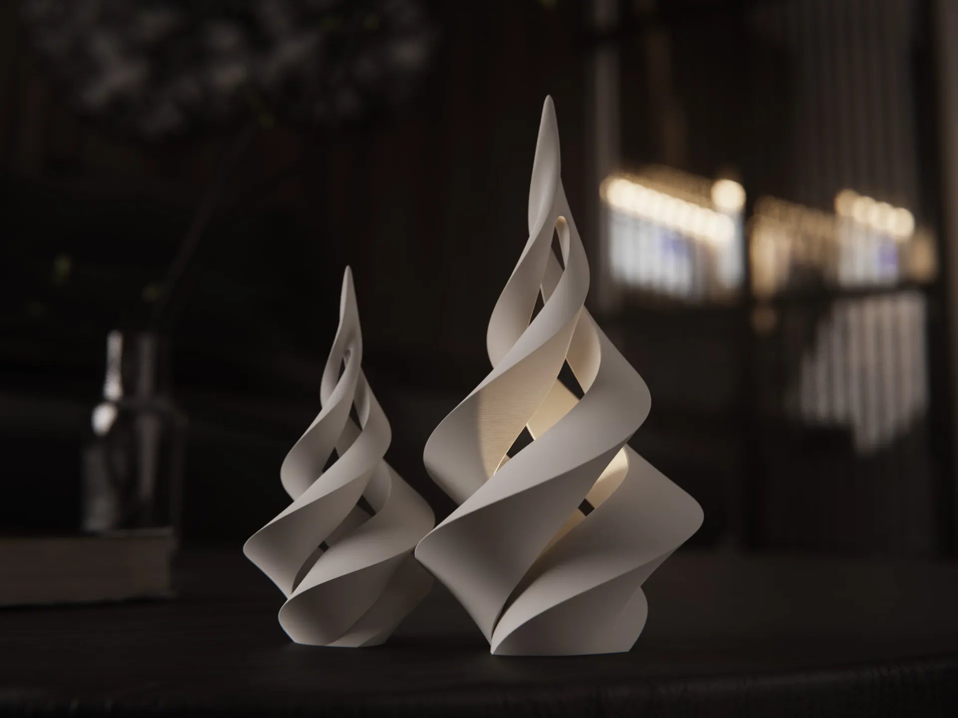 Figurka dekoracyjna – Spiralny Płomień