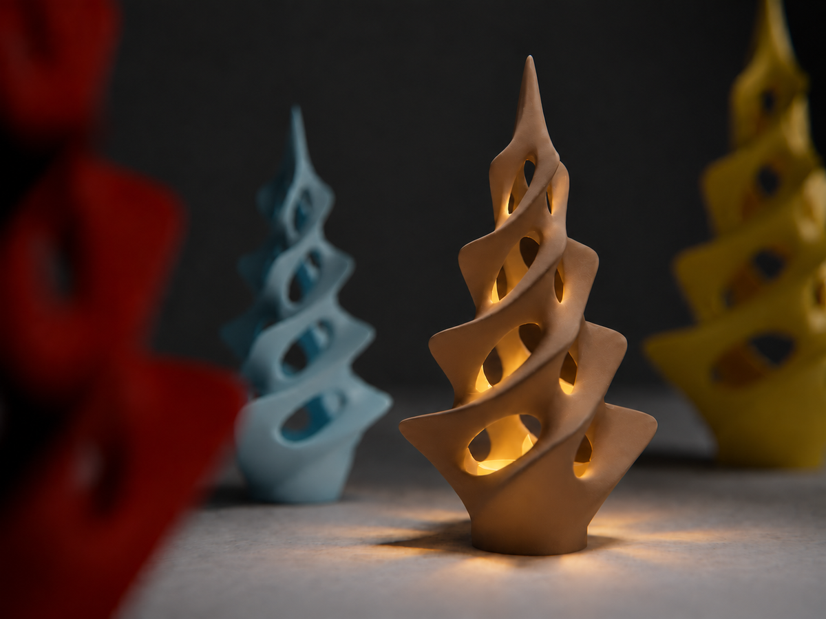Spiralna Choinka LED 3D – Ozdobna Dekoracja Świąteczna