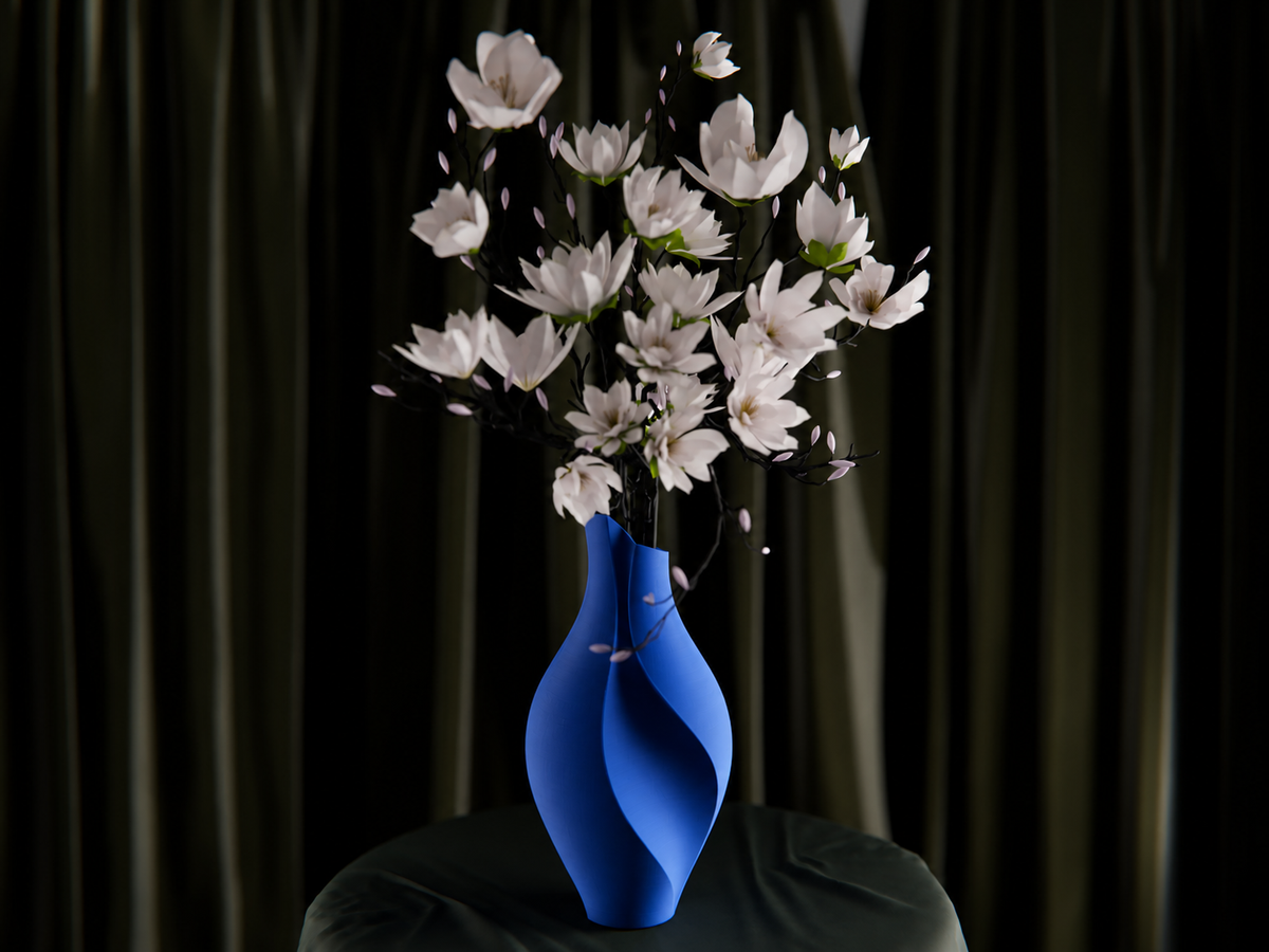 Wazon dekoracyjny Slit – nowoczesny wazon 3D