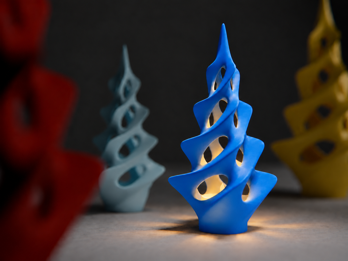 Spiralna Choinka LED 3D – Ozdobna Dekoracja Świąteczna