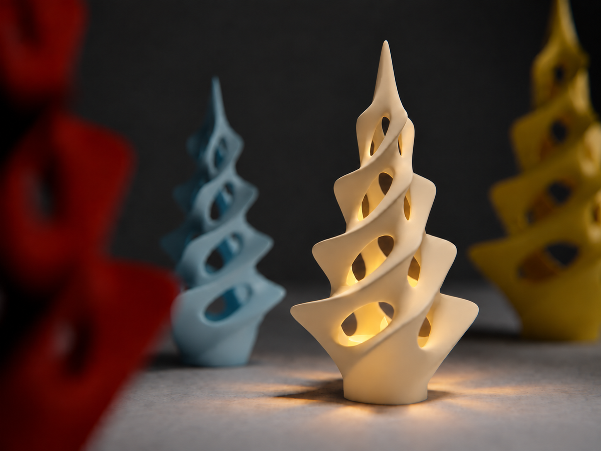 Spiralna Choinka LED 3D – Ozdobna Dekoracja Świąteczna