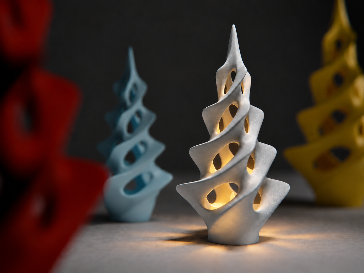 Spiralna Choinka LED 3D – Ozdobna Dekoracja Świąteczna