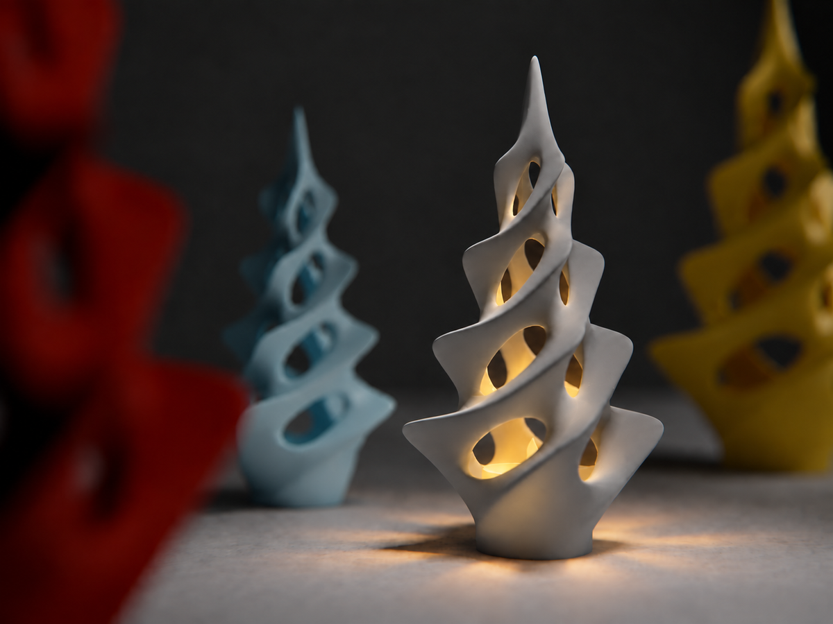 Spiralna Choinka LED 3D – Ozdobna Dekoracja Świąteczna