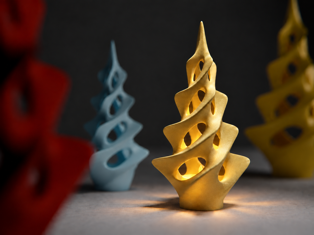 Spiralna Choinka LED 3D – Ozdobna Dekoracja Świąteczna